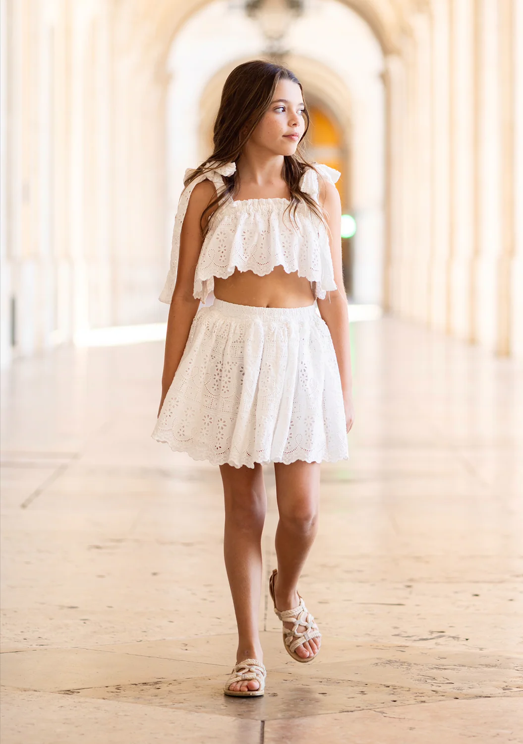 Alegra Embroidered Skirt - Image 7